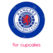 Rangers-Lion-HB-Design topper - cupcakes